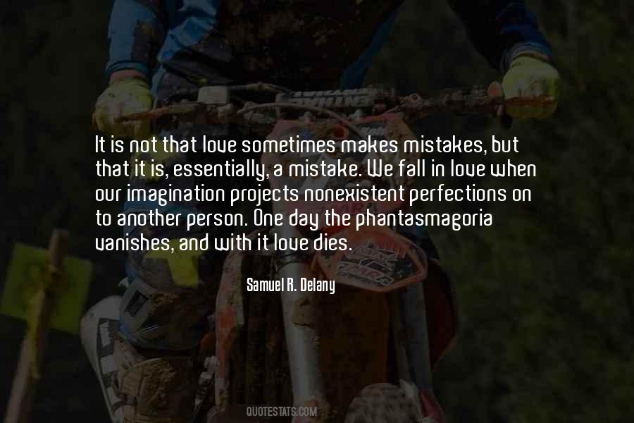 Quotes About Mistake In Love #749207