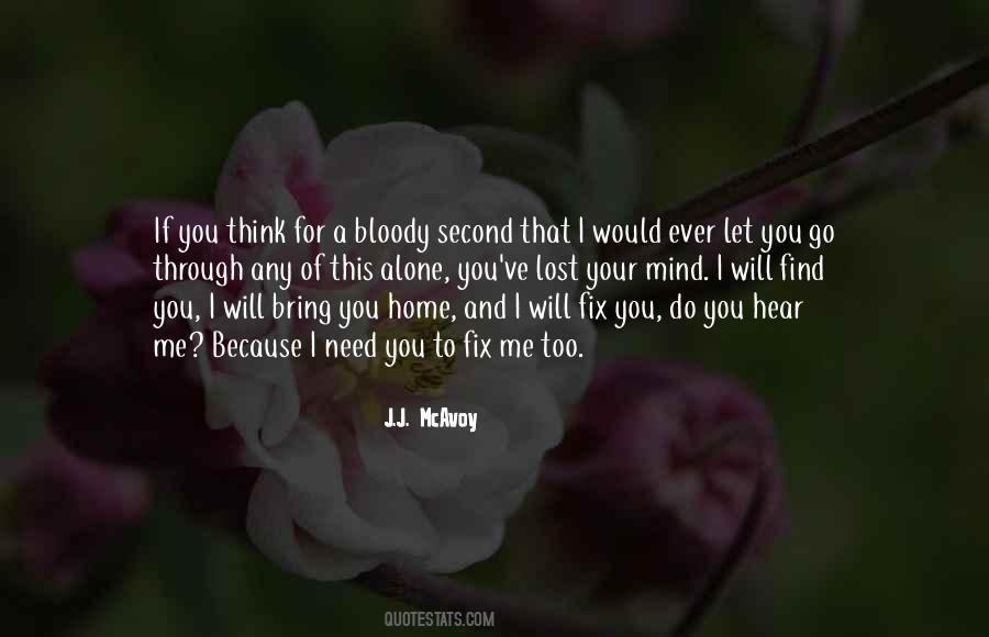 Your Alone Quotes #453419