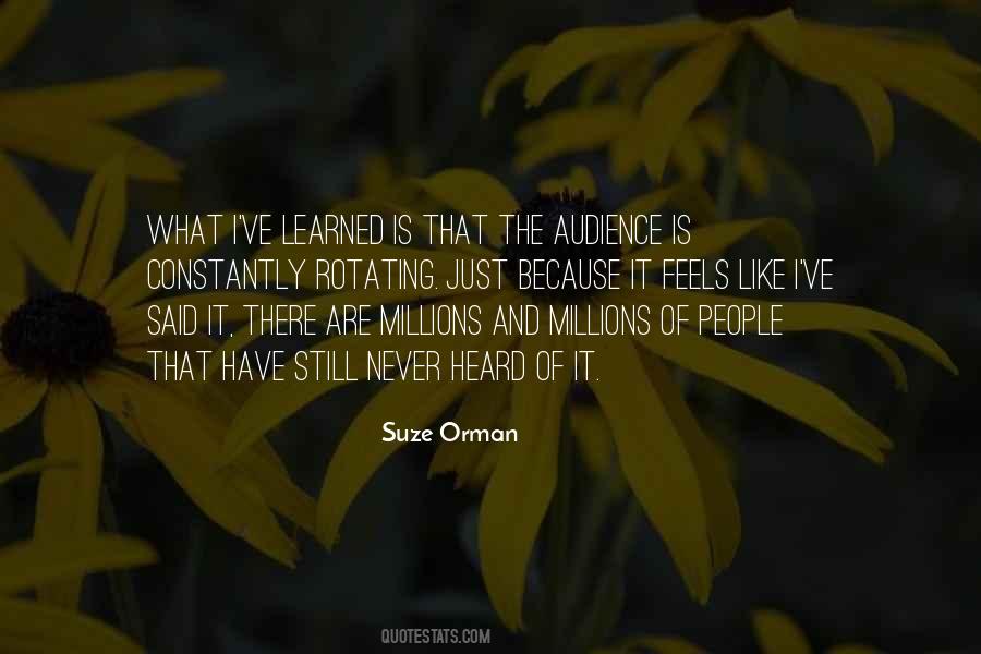 What Have I Learned Quotes #1187241