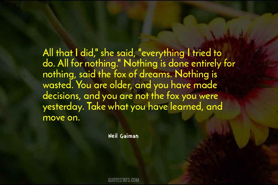 What Have I Learned Quotes #928214