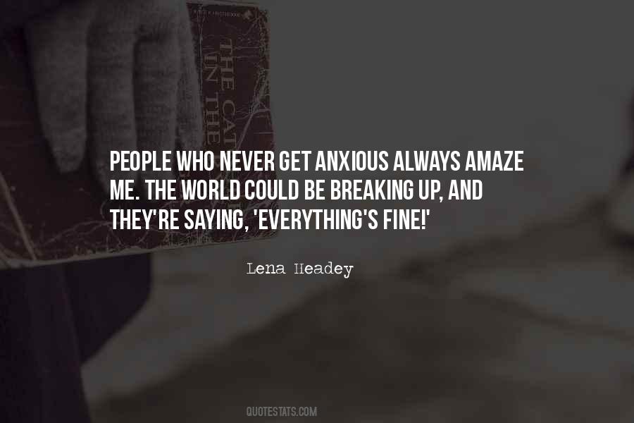 Anxious People Quotes #1651798