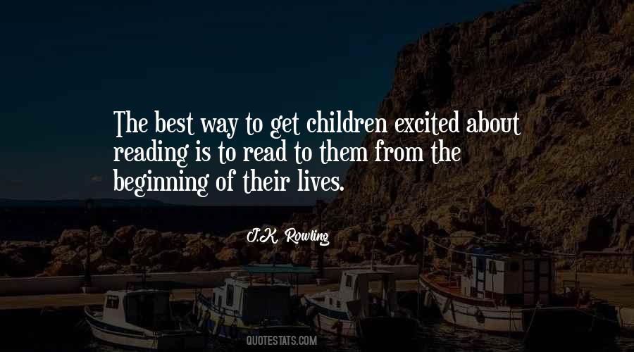 Beginning Reading Quotes #1429383