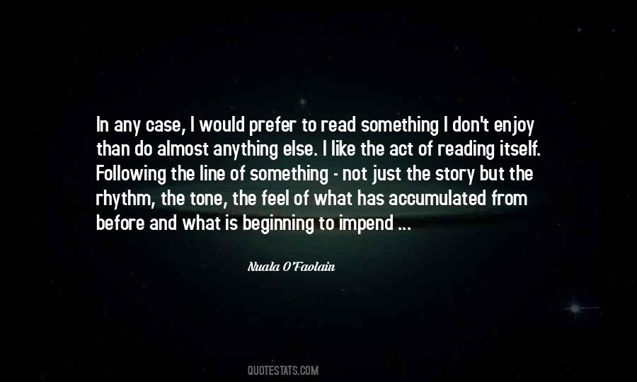 Beginning Reading Quotes #431913