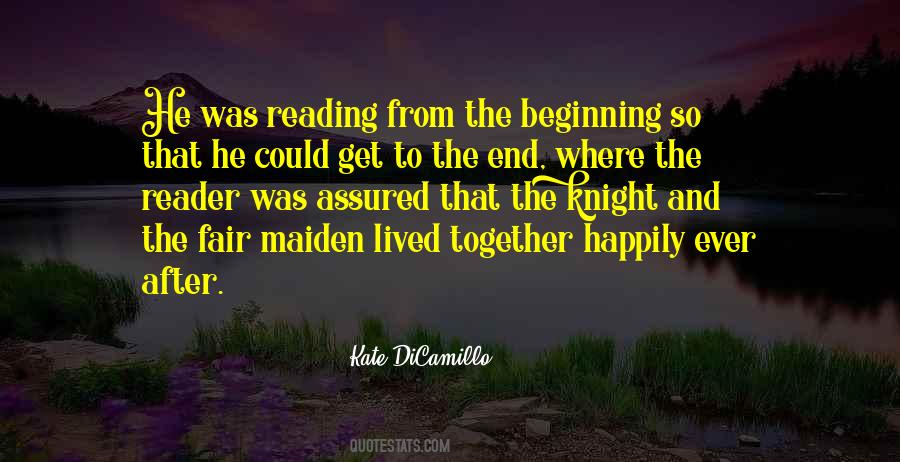 Beginning Reading Quotes #496504