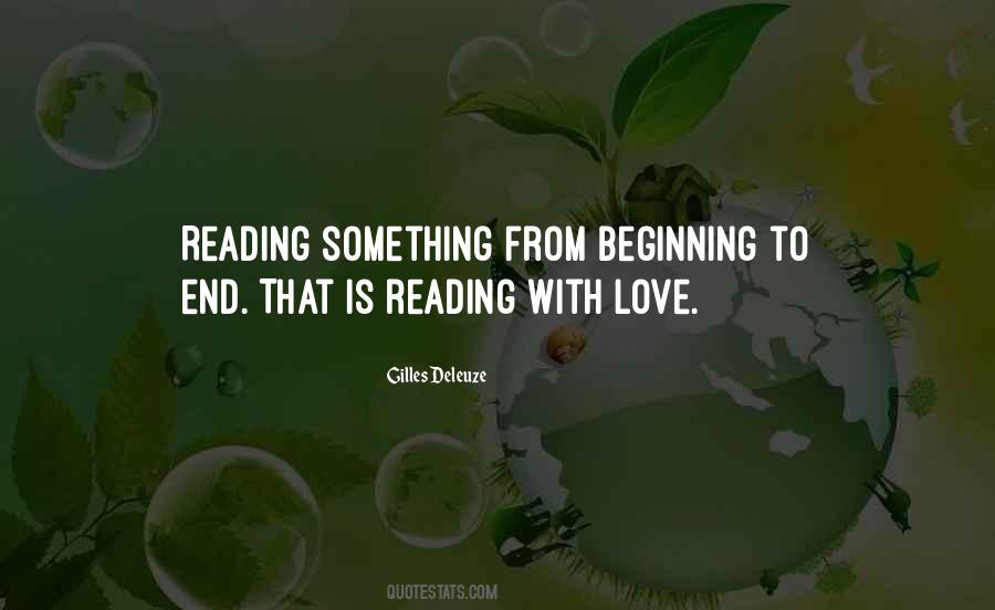 Beginning Reading Quotes #676087