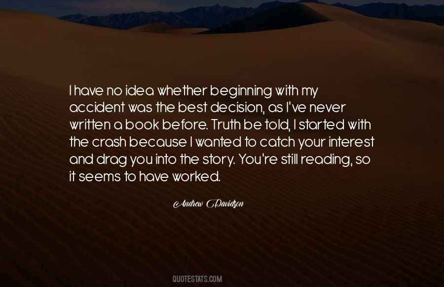 Beginning Reading Quotes #717733