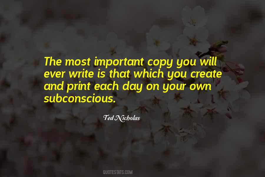 Print Your Own Quotes #1245640