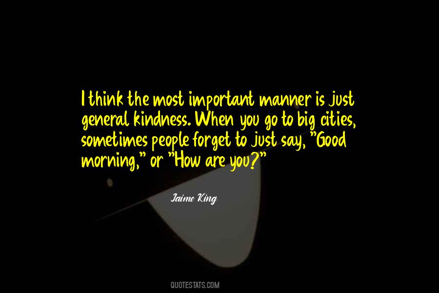 Good Morning You Quotes #80351