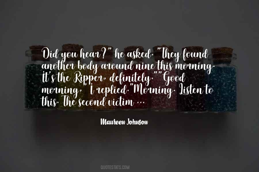 Good Morning You Quotes #959872