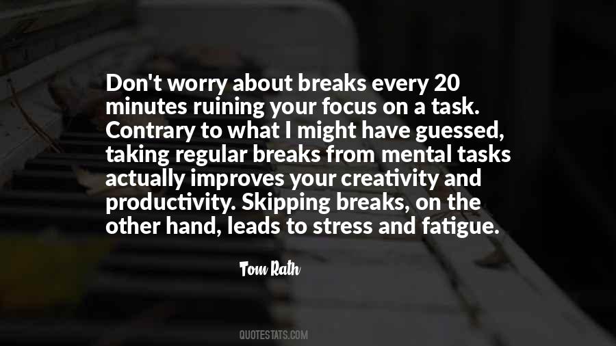 Stress Worry Quotes #1272811