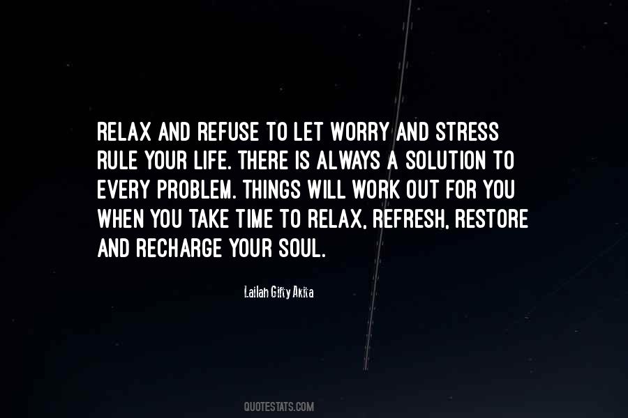 Stress Worry Quotes #1283741