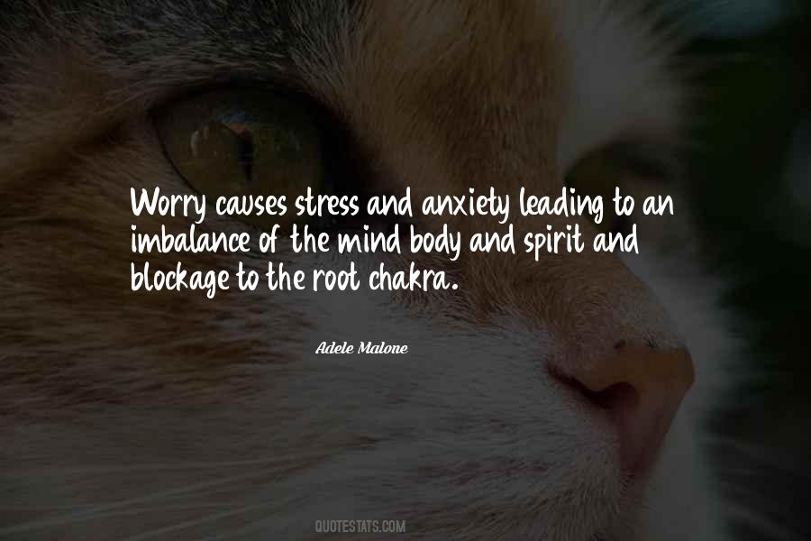Stress Worry Quotes #333423