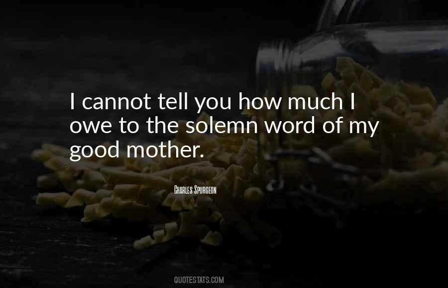 Good Mother Quotes #1771530