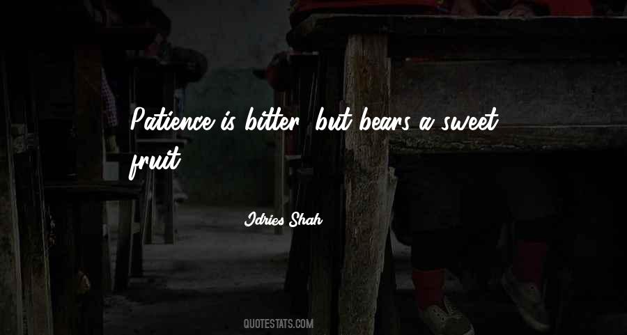 Sweet Patience Quotes #1739543