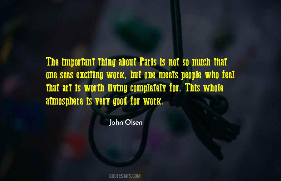 Paris Art Quotes #1054368