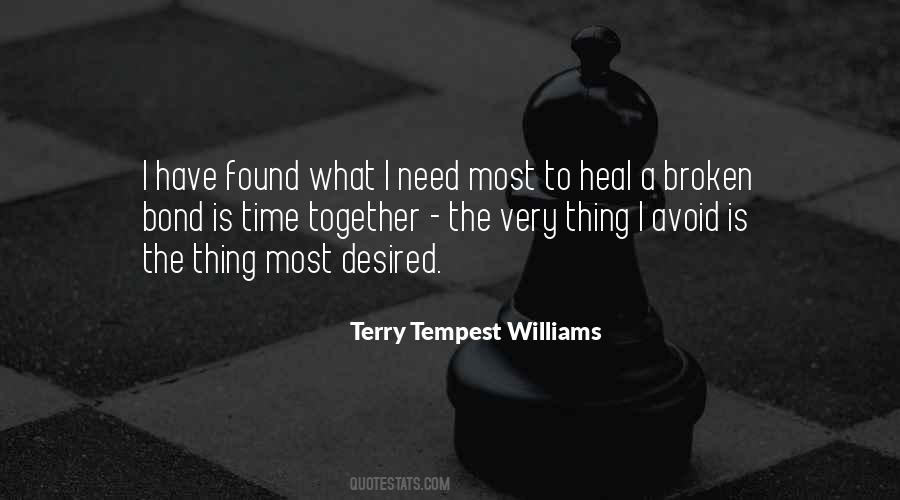 Broken Bond Quotes #195744