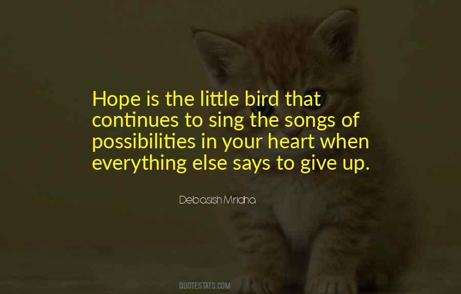 Hope Is Quotes #1265044