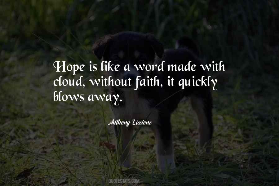 Hope Is Quotes #1284887