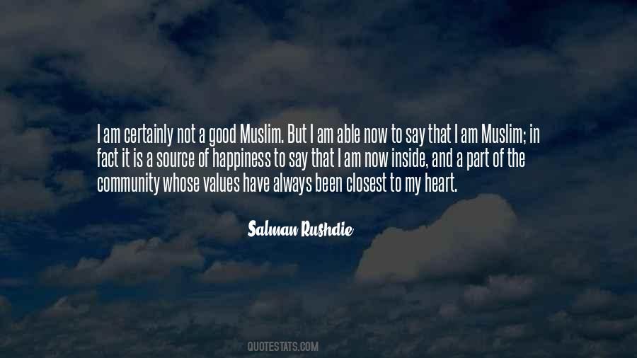 Good Muslim Quotes #1235347