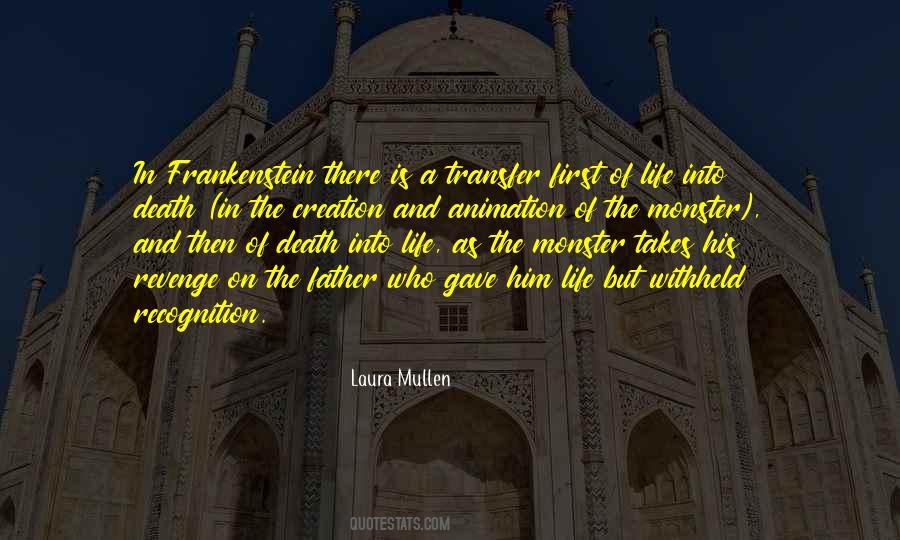 Quotes About Creation Frankenstein #947379