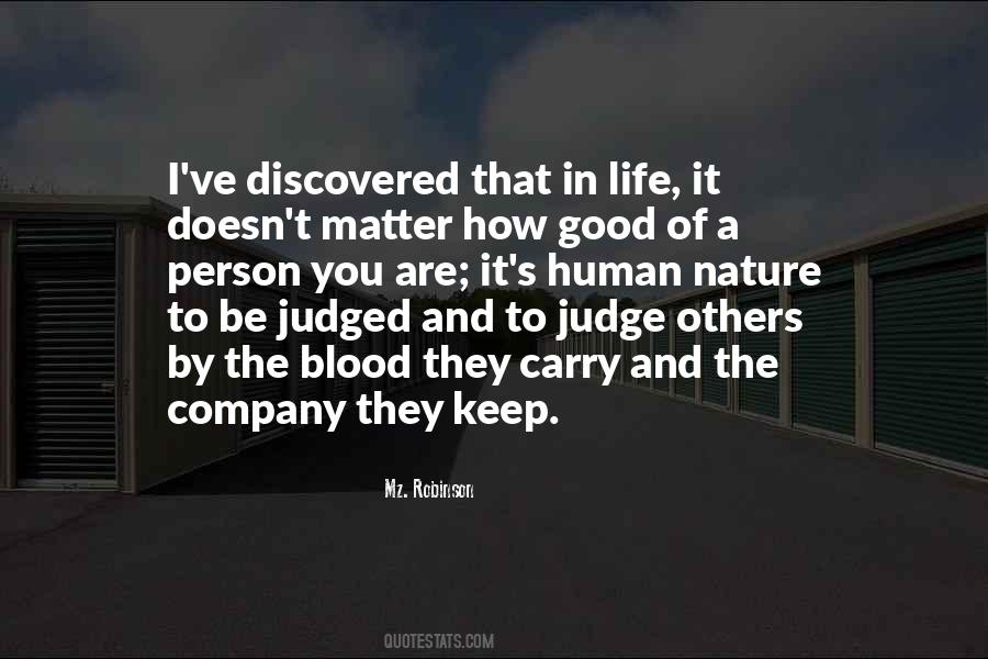 Good Nature Person Quotes #729447