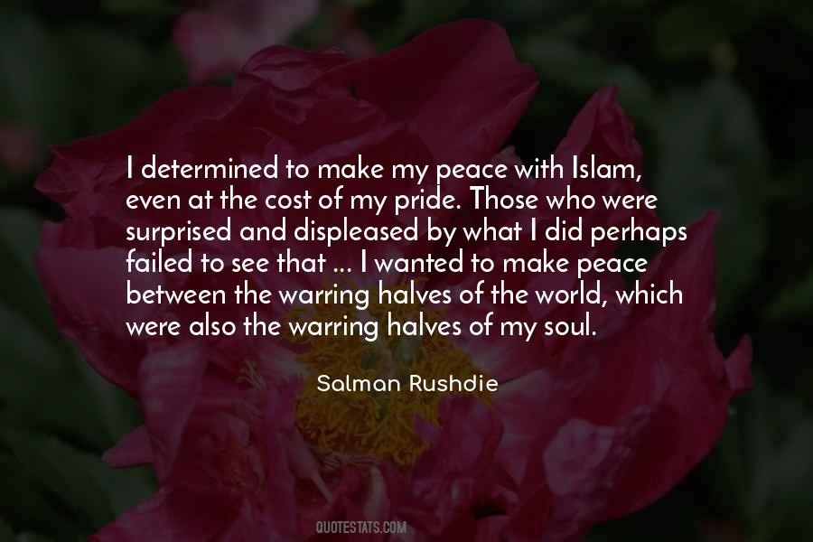 Quotes About Peace Islam #1046468