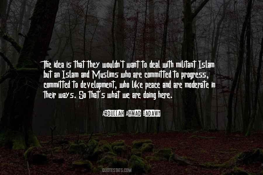 Quotes About Peace Islam #31516