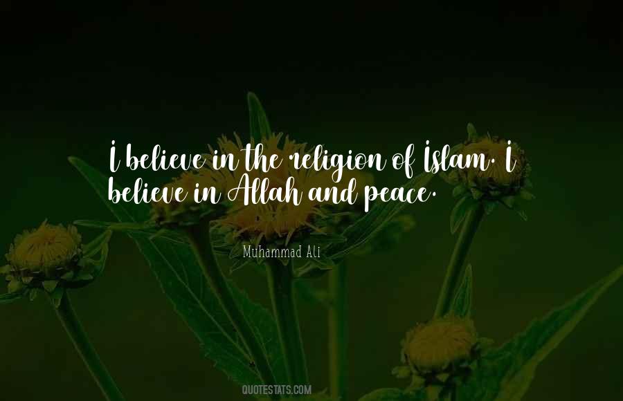 Quotes About Peace Islam #575560