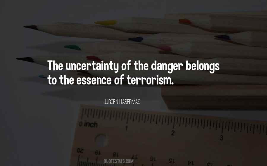 The Uncertainty Quotes #723314
