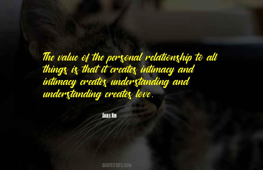 Personal Relationship Quotes #1780546