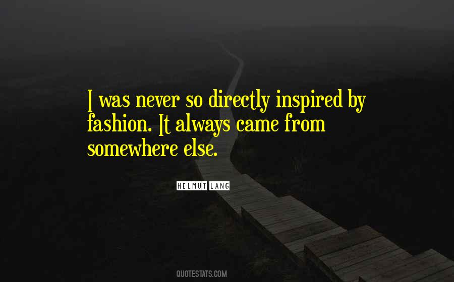 Fashion Inspired Quotes #1649635