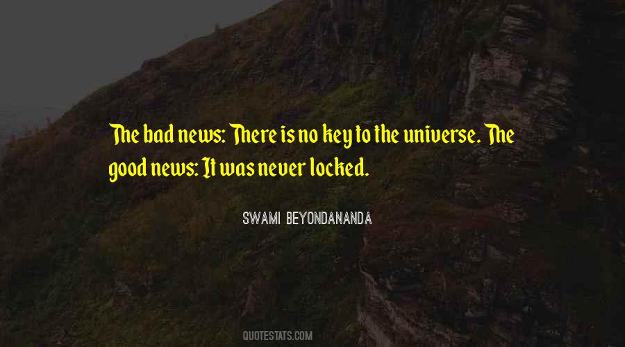 Good News Bad News Quotes #78846