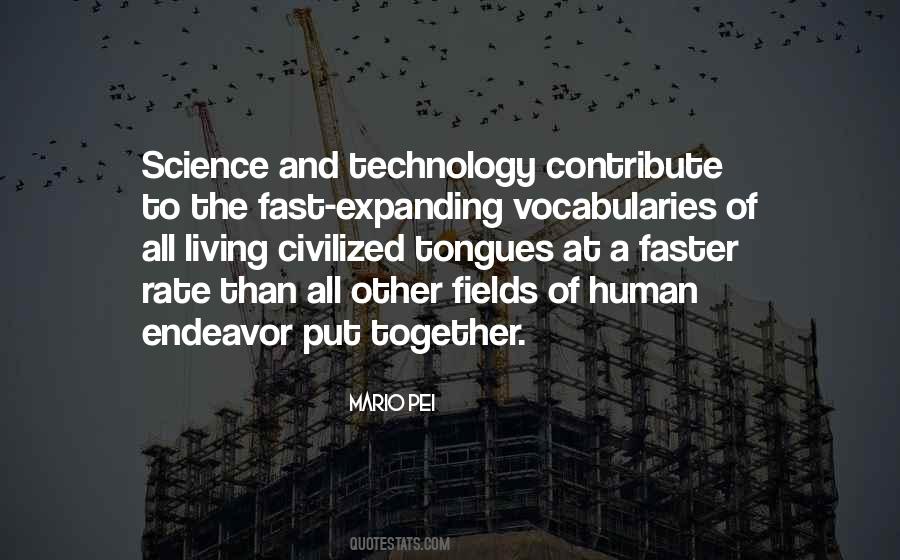 Quotes About Technology And Science #492468