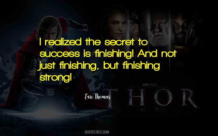 Strong Success Quotes #1488487