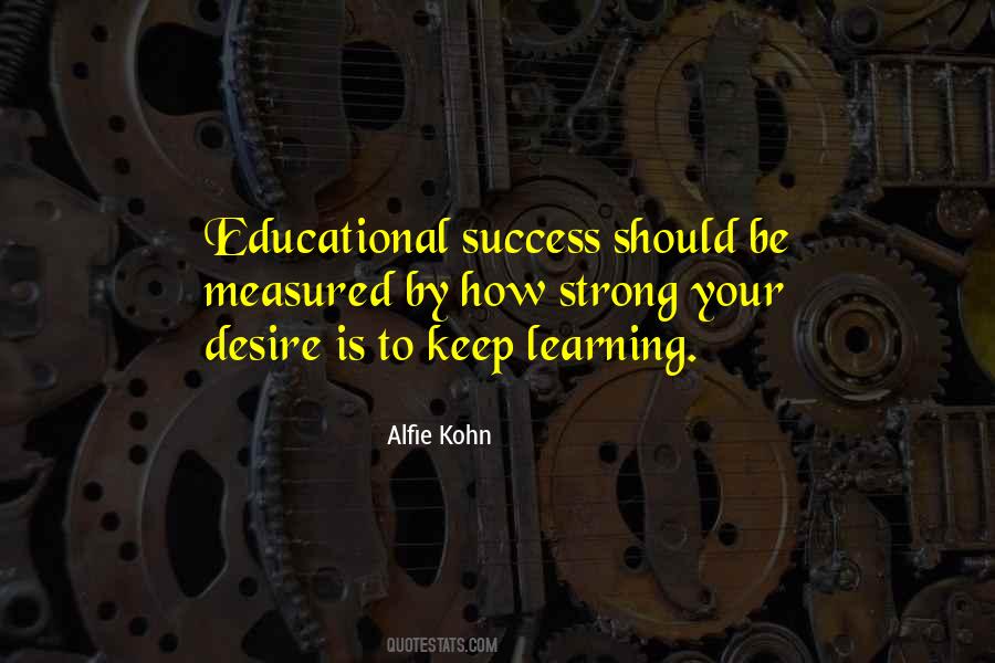 Strong Success Quotes #1853579