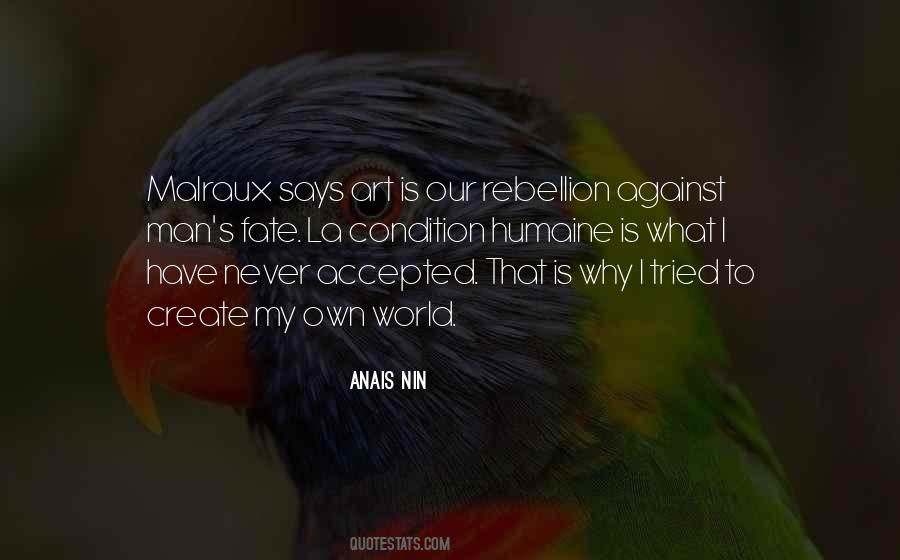 My Own Art Quotes #1055617