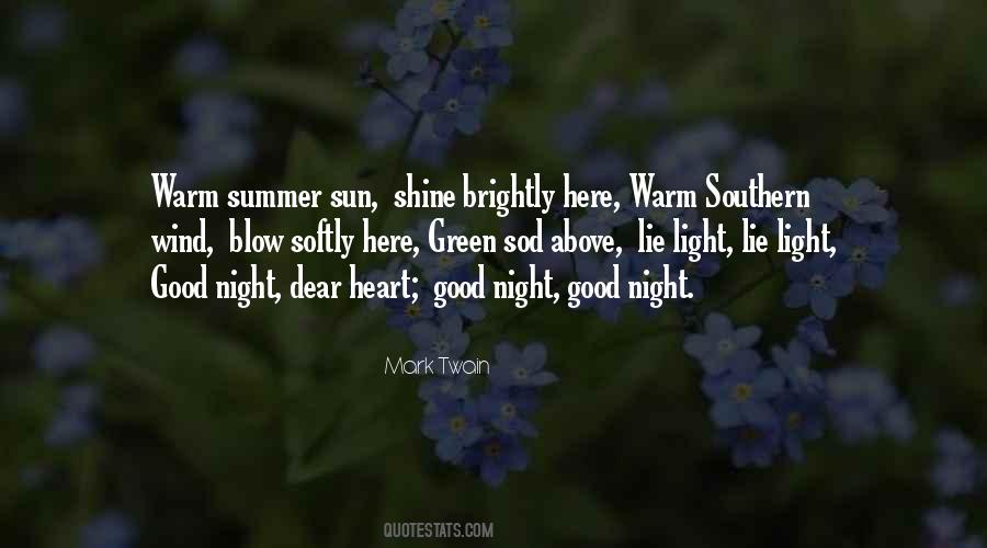 Good Night Dear Quotes #464780