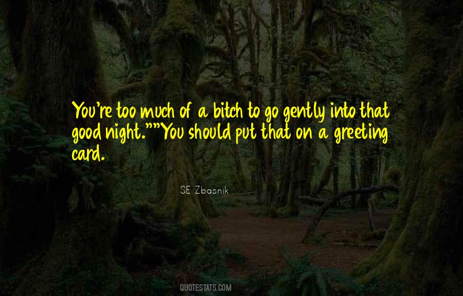 Good Night Death Quotes #720218