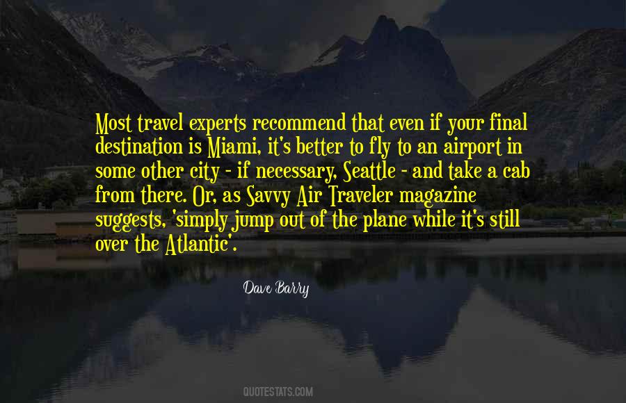 Travel Fly Quotes #1006377