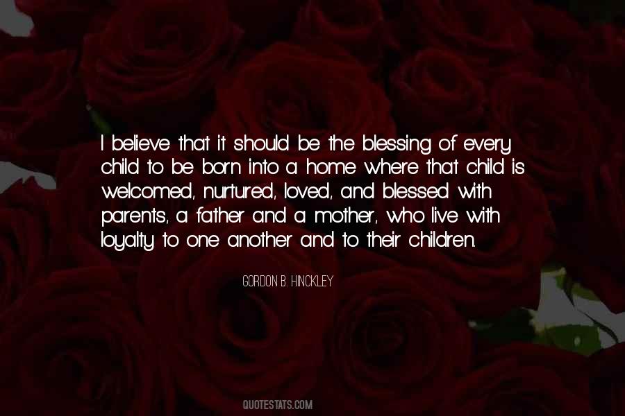 Blessed Home Quotes #1669661