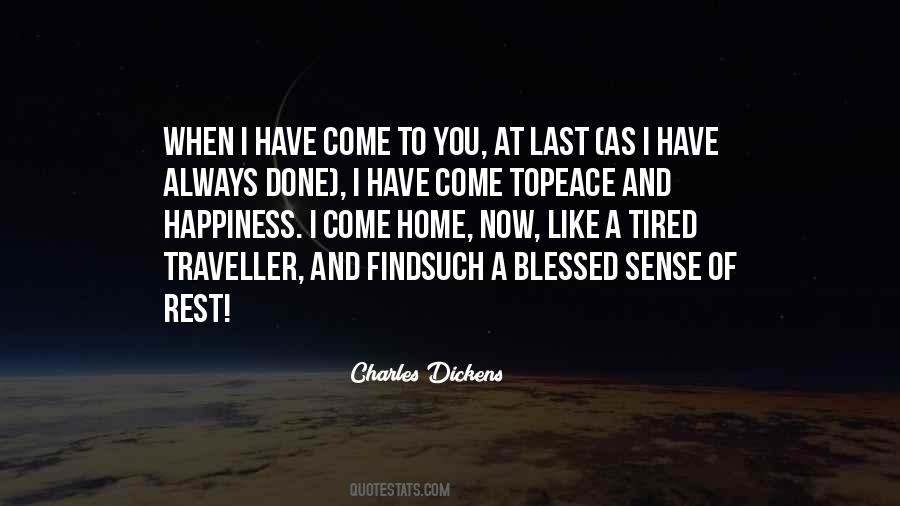 Blessed Home Quotes #889037