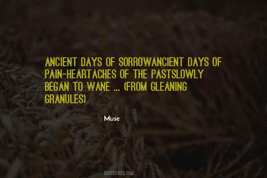 Quotes About Ancient Days #1269380