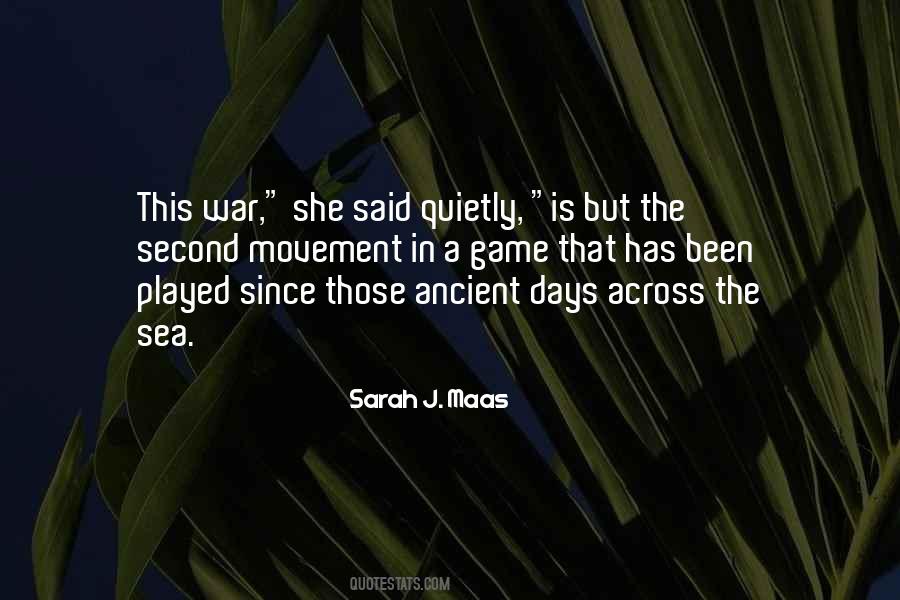 Quotes About Ancient Days #1548825