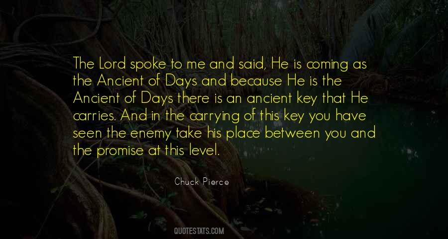 Quotes About Ancient Days #730180