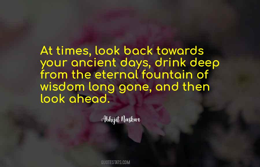 Quotes About Ancient Days #991636