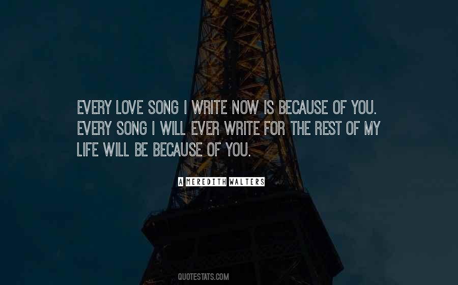 Song For You Quotes #387240