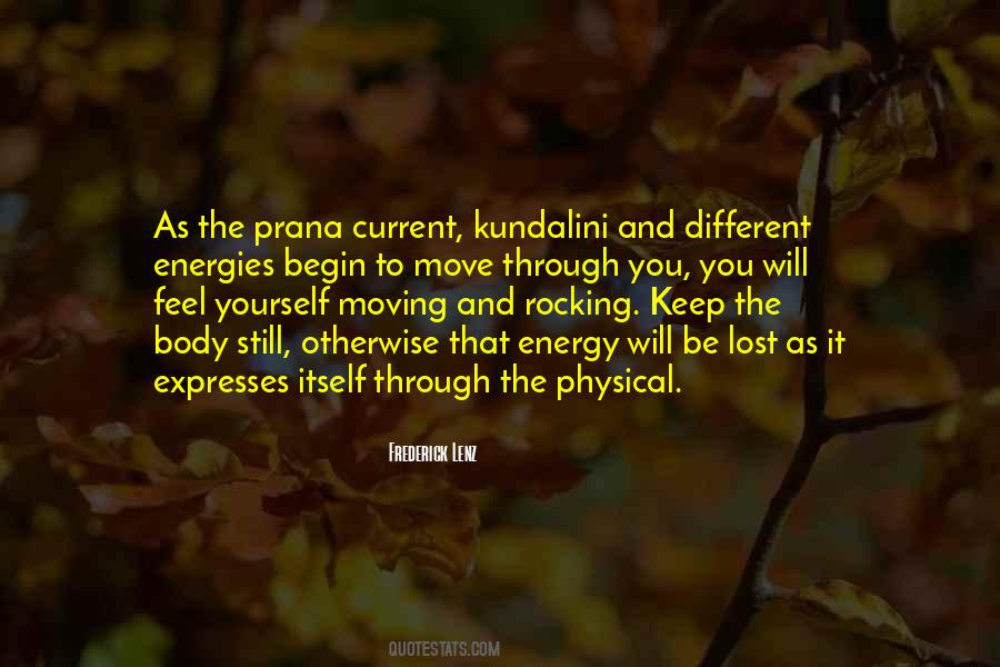 Different Energy Quotes #124675