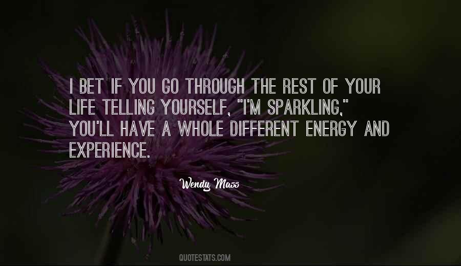 Different Energy Quotes #304450