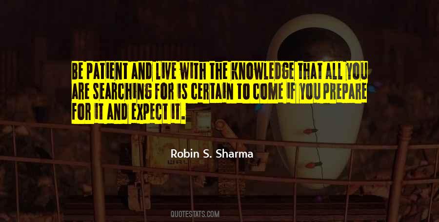 Prepare For You Quotes #138353