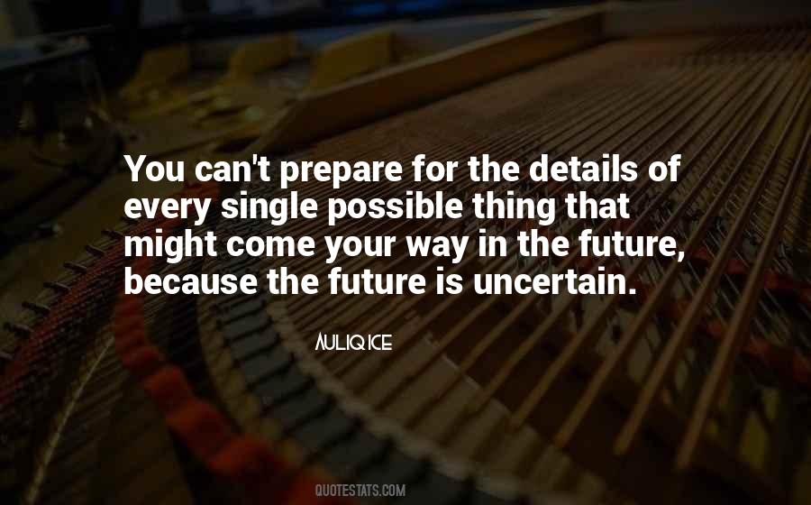 Prepare For You Quotes #186946